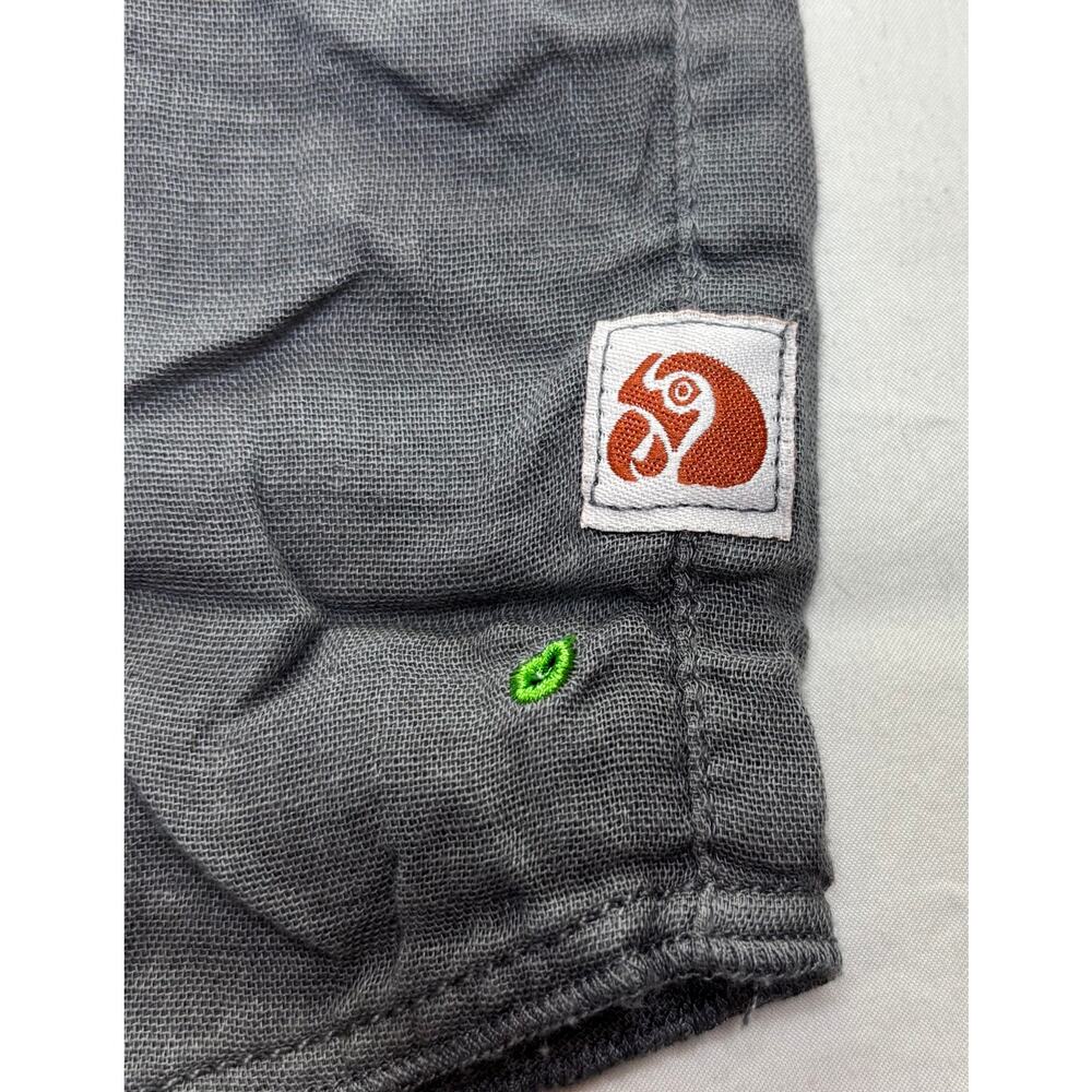 Margaritaville Men's Button-up Grey Shirt, XL - Picture 5 of 5
